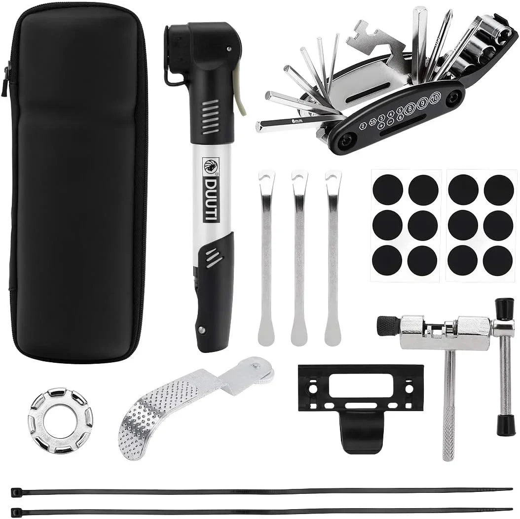 16 in 1 Bike Repair Tool Kit, Portable Multi Function Accessories Set Cosmia.pk