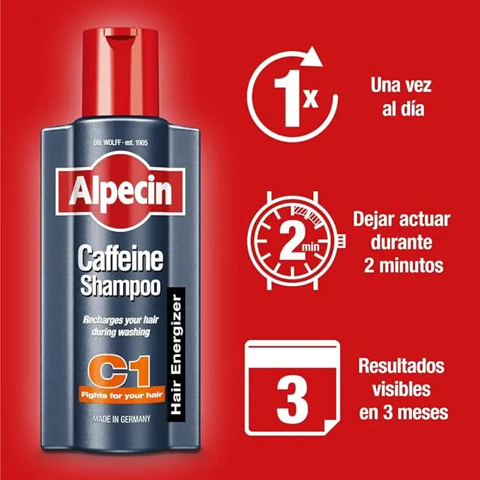 Alpecin Shampoo Caffeine Hair Energizer C1 - 250ml Alpecin