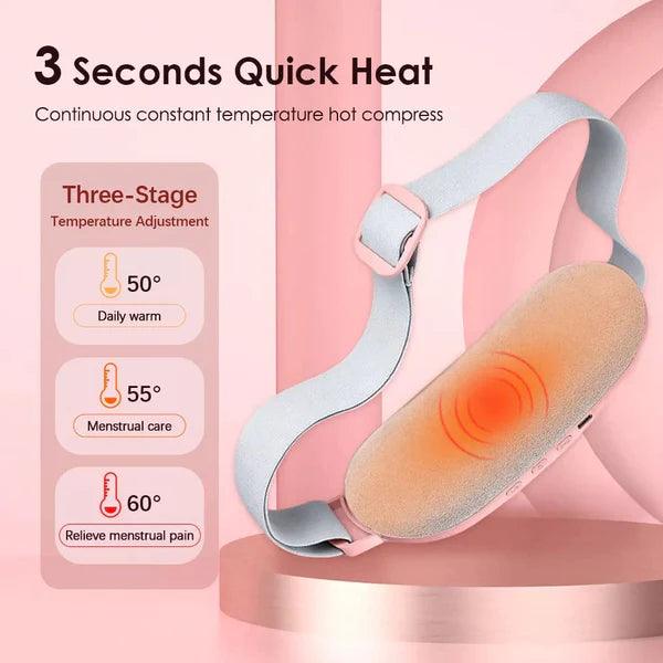 Electric Period Cramp Relief Massager - 3 Vibration Modes & Fast Cosmia.pk