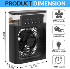 Portable Air Conditioner Fan, 3 In 1 Ice Mist Cosmia.pk