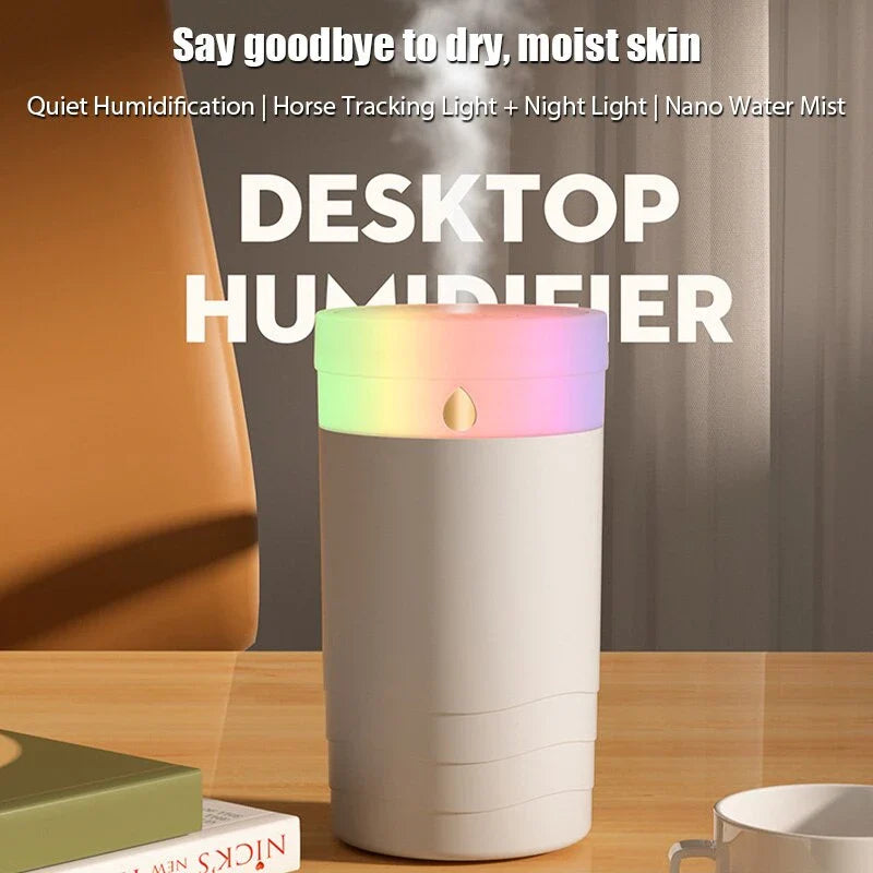 Humidifier Essential Oil Aroma Diffuser Nozzle with Color LED Light Cosmia.pk
