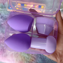 4 In 1 Makeup Sponge Set - Each Cosmia.pk