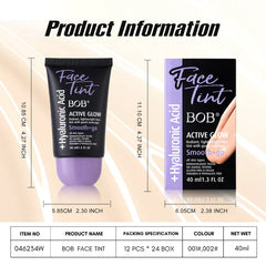BOB Hyaluronic Acid Active Glow Face Foundation – 40ml BOB