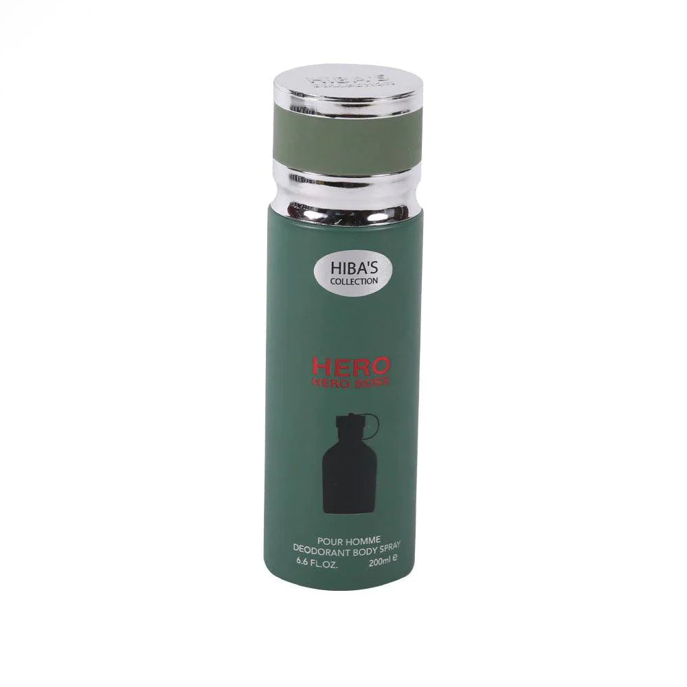 Hiba's Collection Deodorant Body Spray Hero Hero Boss - 200ml Hiba's Collection