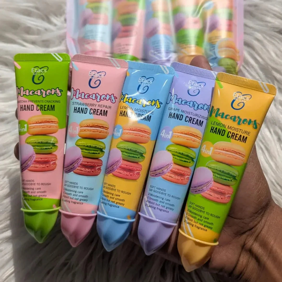 Etacs House Macarons 4 in 1 Hand Cream - 5Pcs Etacs House
