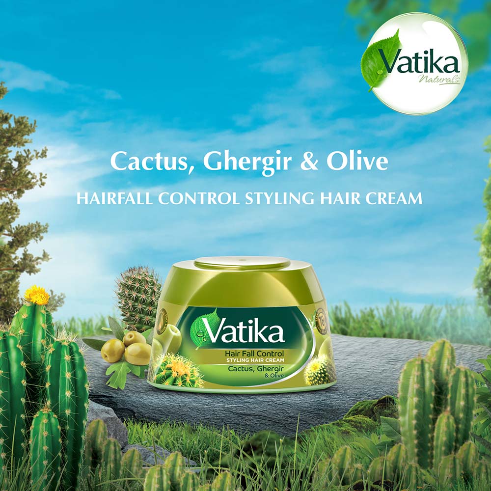 Vatika Naturals Hair Fall Control Hair Cream 140ml Vatika