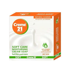Cream 21 Soft Care Moisturising Cream Soap - 125g Creme 21