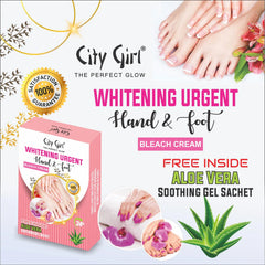 City Girl Hand & Foot Whitening Bleach Cream City Girl