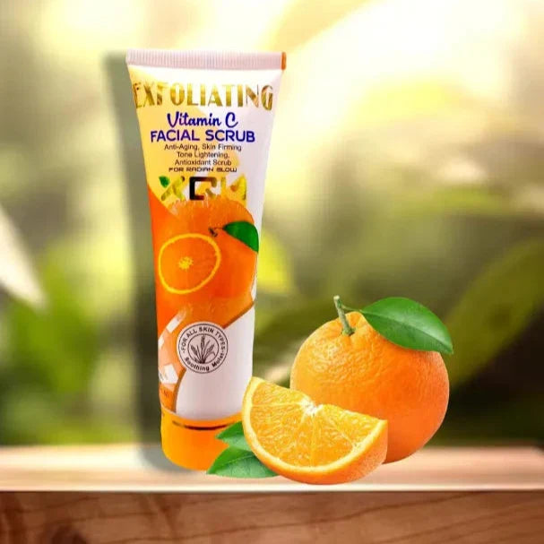 Exfoliating Vitamin C Facial Scrub - 100ml Exfoliating