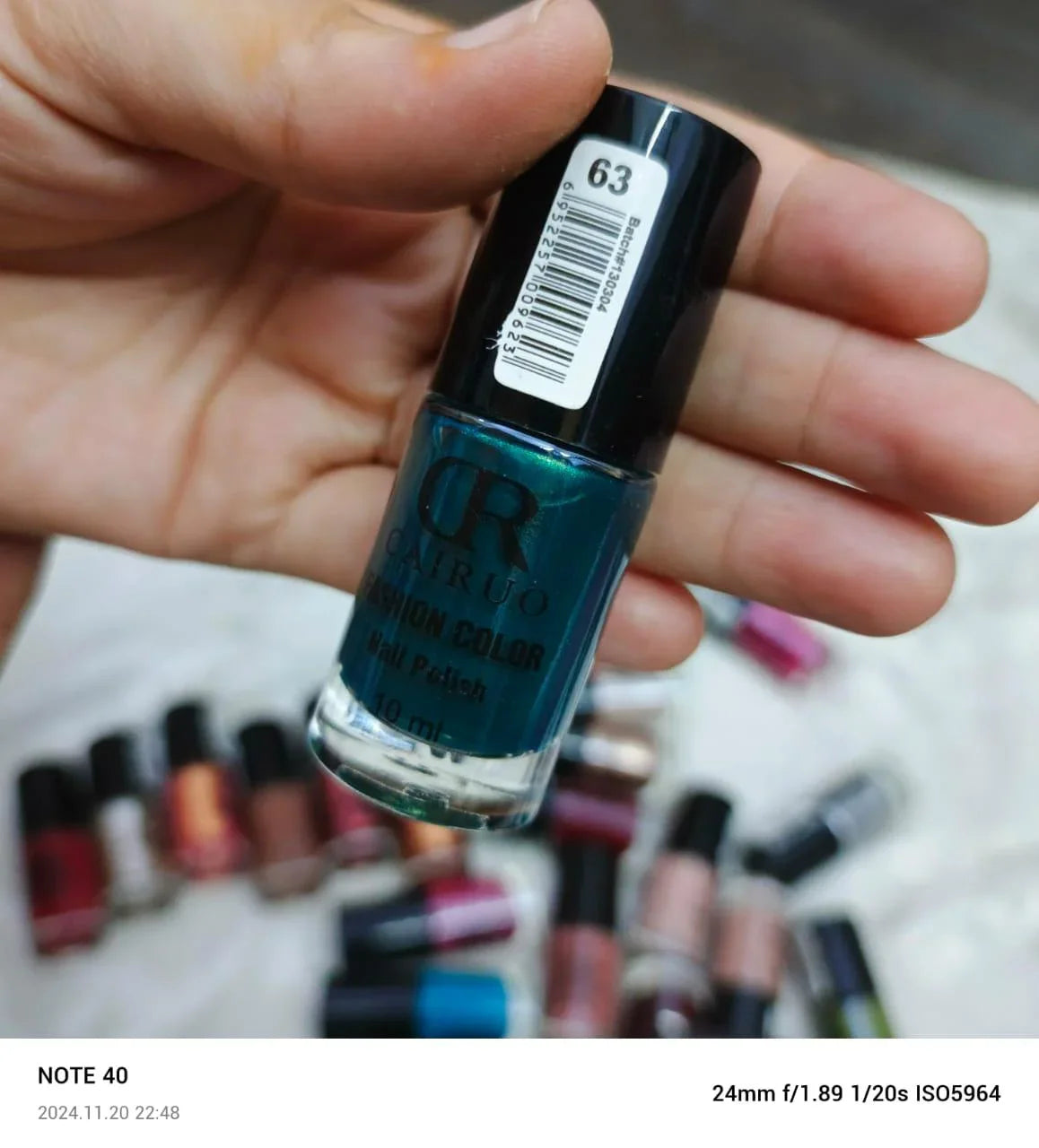 Cairuo Permanent Nail Polish CR
