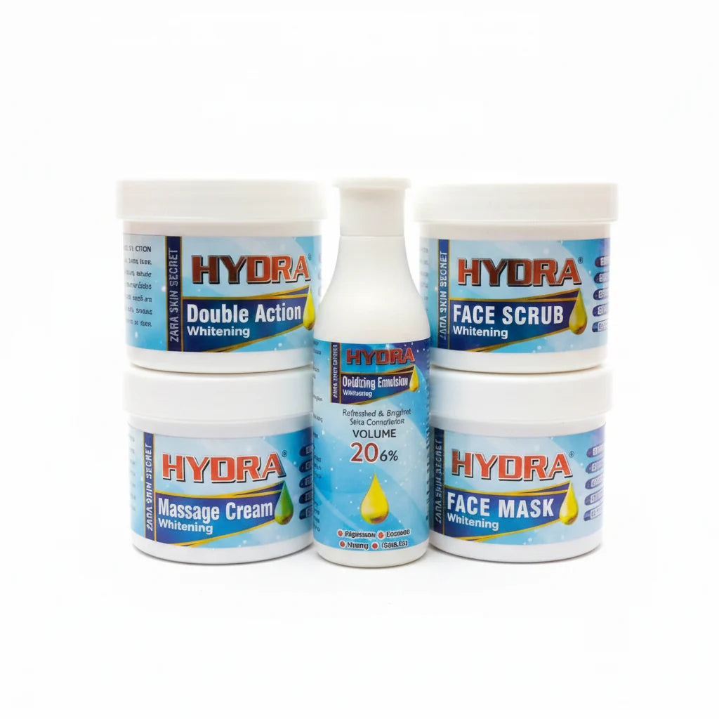 Hydra Whitening Facial Kit – Pack of 5 Hydra