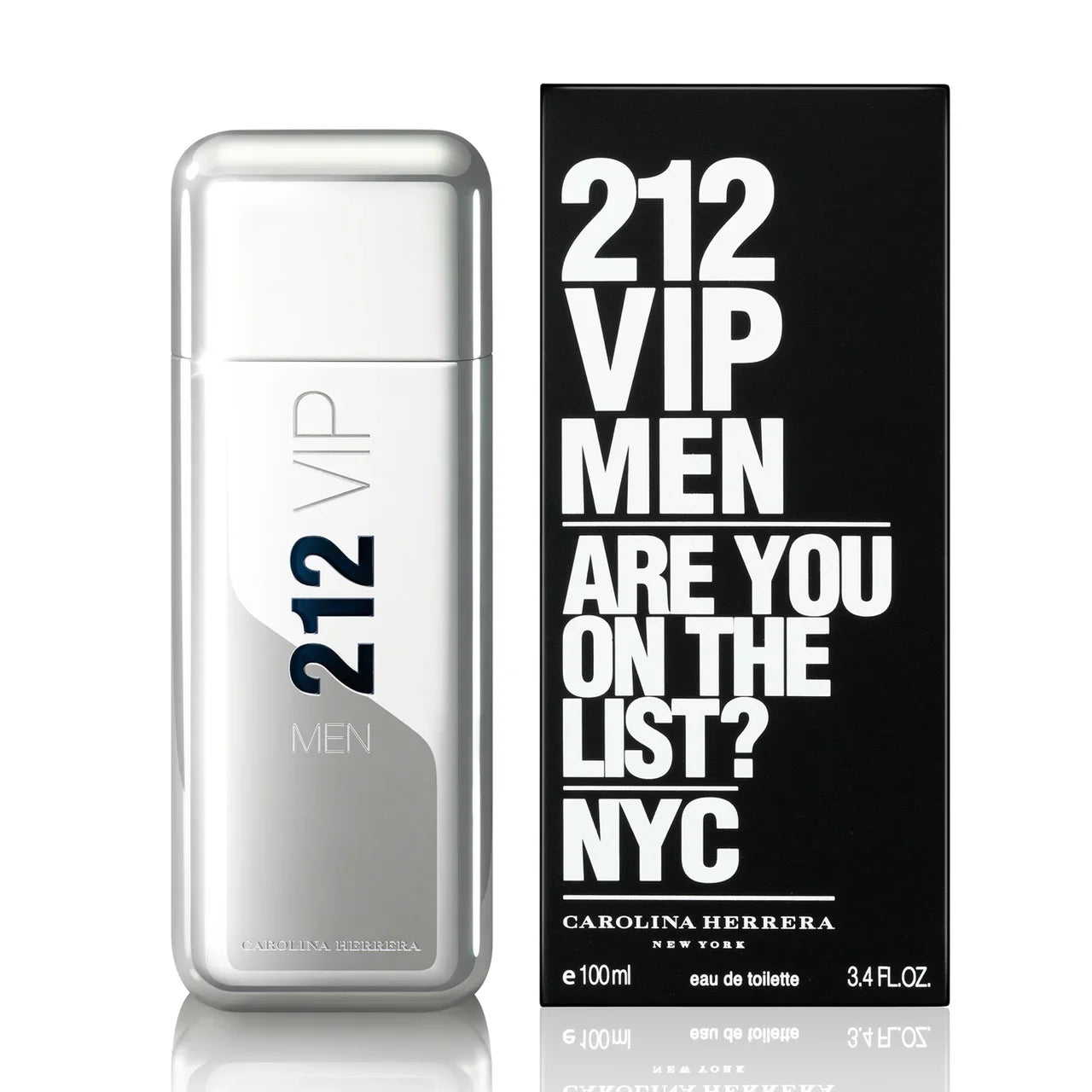 Carolina Herrera 212 VIP Eau de Toilette for Men – 100ml 212 VIP