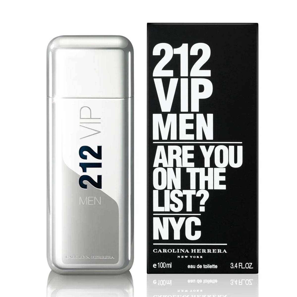 Carolina Herrera 212 VIP Eau de Toilette for Men – 100ml 212 VIP