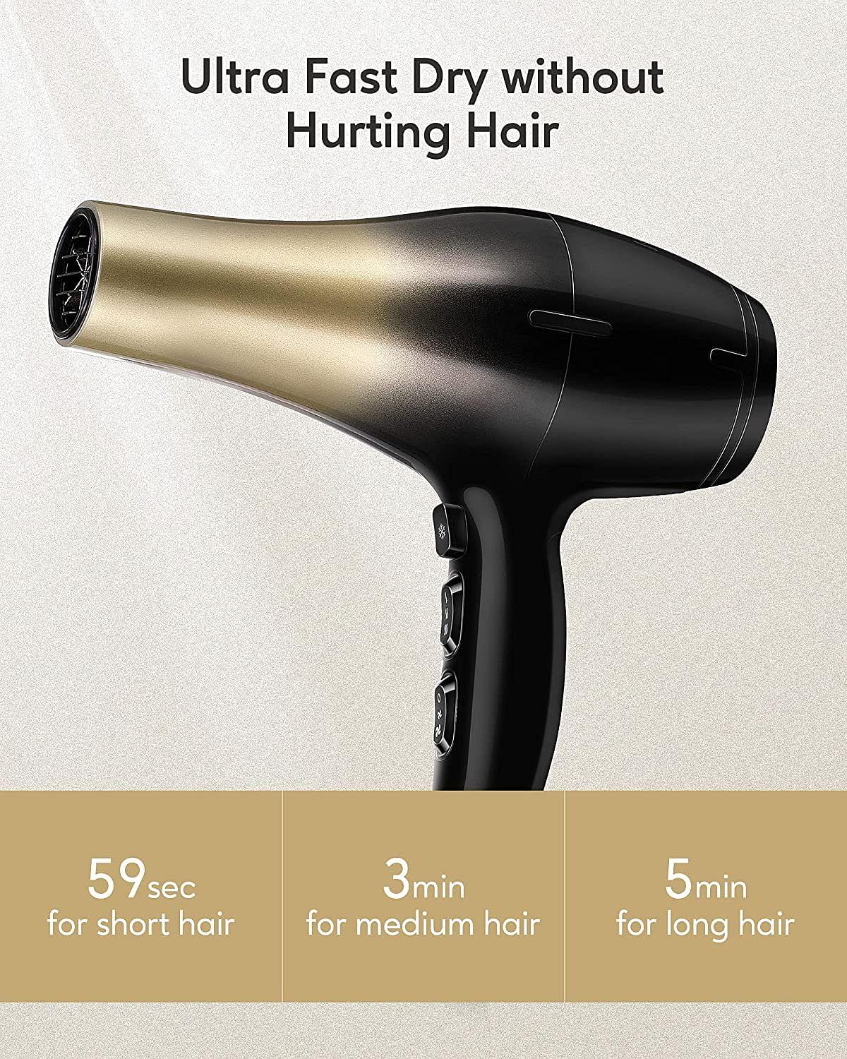 KiPoZi Professional Hair Dryer Heavy Motor KiPoZi