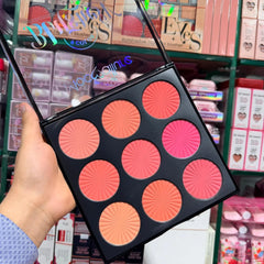Mocallure Blusher Palette - 9 Colors Mocallure