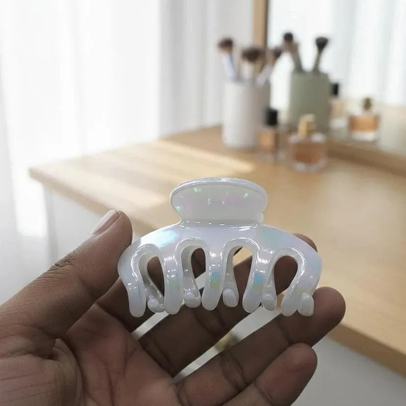 Plastic Hair Claw Clips In Assorted Pastel Colors Cosmia.pk