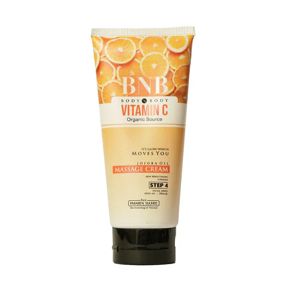BNB Vitamin C  Massage Cream - 200ml BnB