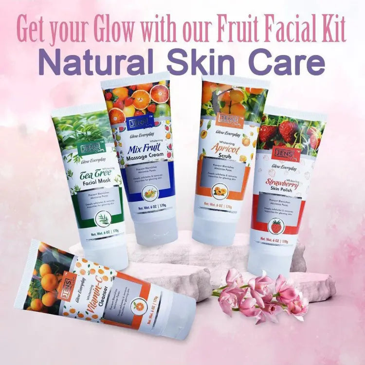 5 Steps Jens Choy Natural Skin Care Fruit Facial Kit Jens Choy