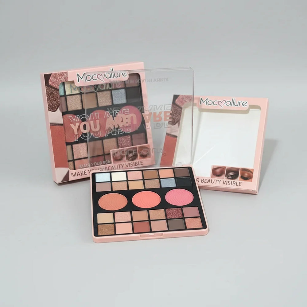 Mocallure "You Are A Vibe" Eyeshadow, Blusher & Highlighter Palette Mocallure