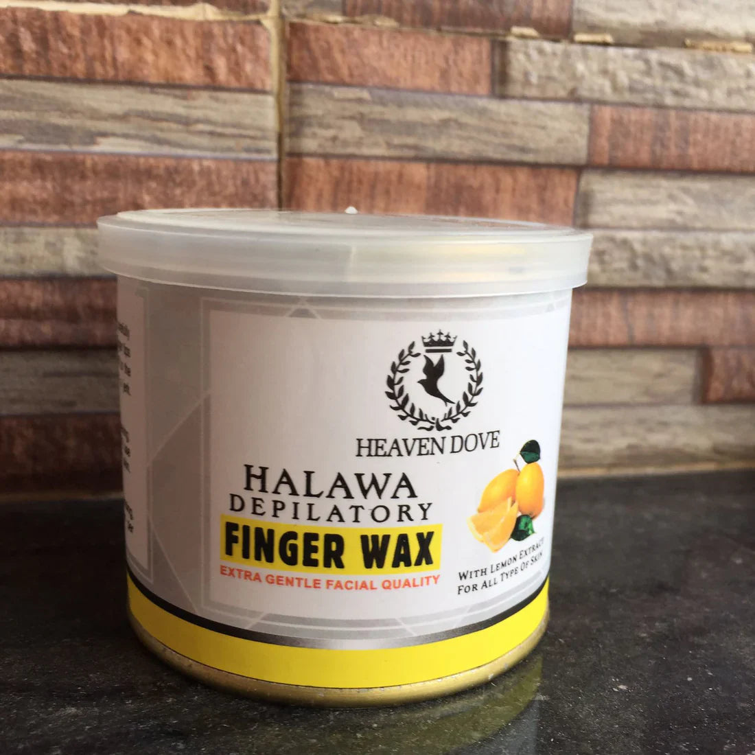 Heaven Dove Lemon Halawa Finger Wax 170g Heaven Dove