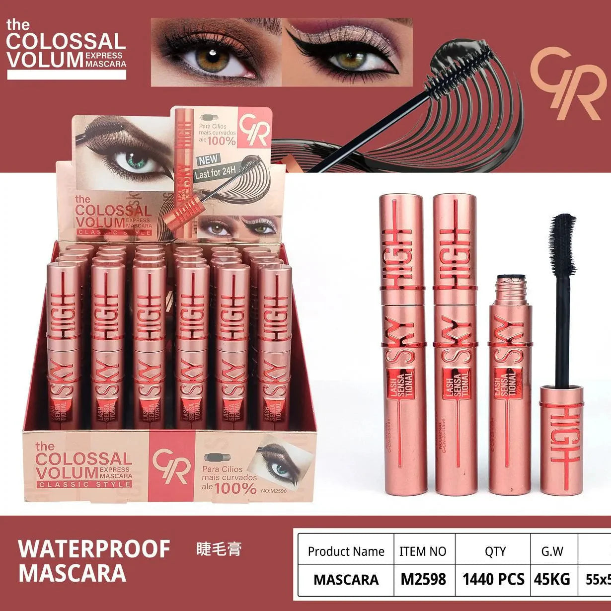 GR Sky High Colossal Volume Express Mascara GR