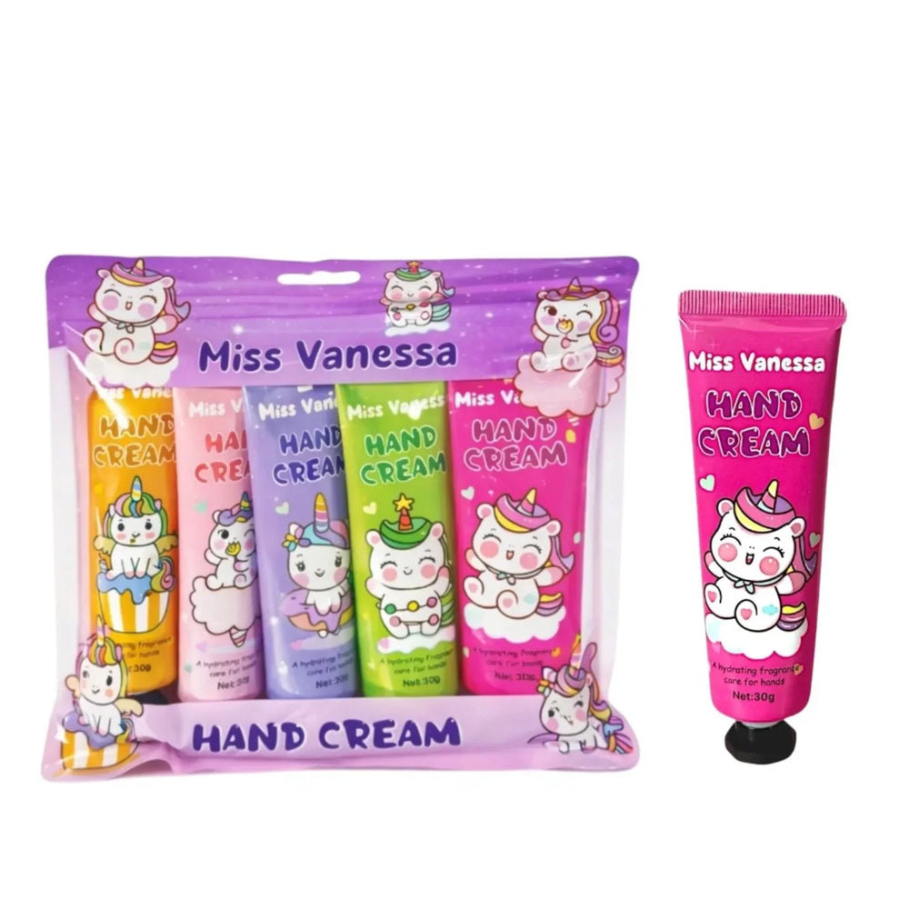 Miss Vanessa Hand Creams - 5 Pcs Set - Each 30g Miss Vanessa