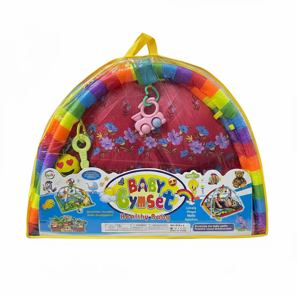 Baby Play gym Mat with Hanging Toys - Each Cosmia.pk