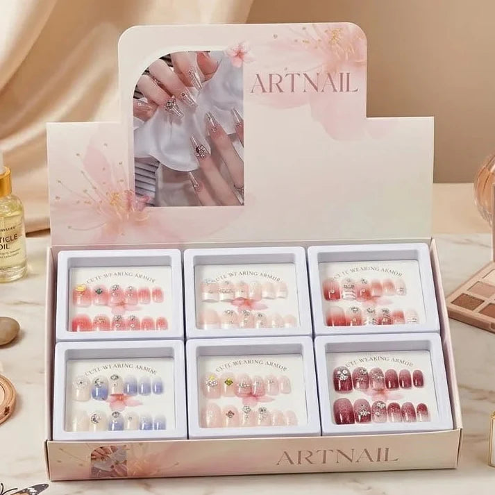 Artnail Luxury Reusable Press-On Nails Set Artnail