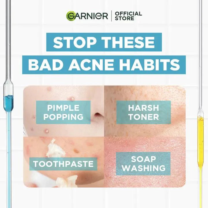Garnier Bright Complete Anti-Acne Cleansing Foam - 100ml. Garnier