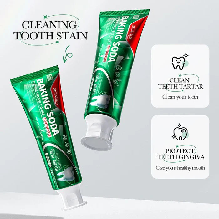 Bioaqua Baking Soda Whitening Relieve Pain & Protect Gums Toothpaste - 100g Bioaqua