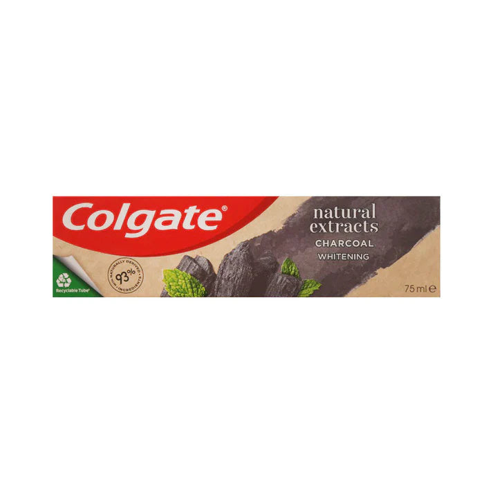 Colgate Natural Extracts Charcoal Toothpaste - 75ml Colgate