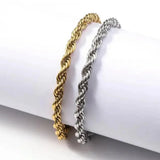 Stainless steel Rope Bracelet