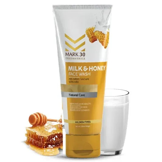 MARK-30 Milk & Honey Face Wash - Light and bright skin 100g MARK-30