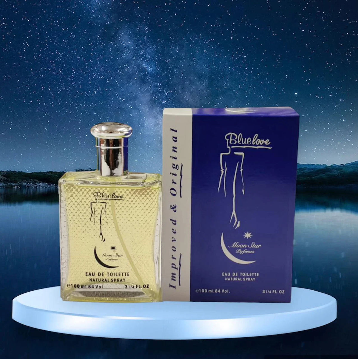 Blue Love For Moon Star Perfumes - 100ml Blue Love