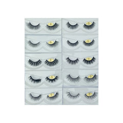 Glamorous Face 6D Mink Hair Eyelashes 10 Pieces GF 8062 Glamorous Face