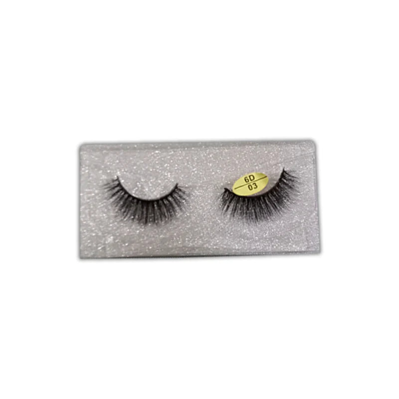 Glamorous Face 6D Mink Hair Eyelashes 10 Pieces GF 8062 Glamorous Face