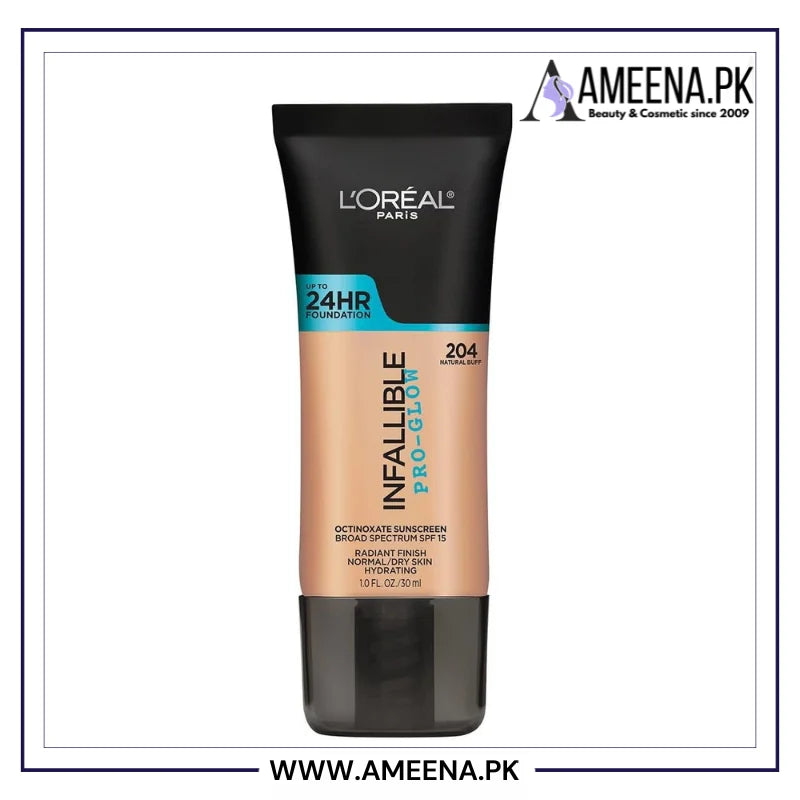 L'Oreal Paris Makeup Infallible Up to 24HR Pro-Glow Foundation Loreal Paris