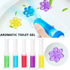 Toilet Freshener Cleaner Gel Flower Stamp Cosmia.pk