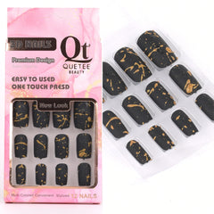 Quetee Beauty 3D Nails Premium Design Six Quetee