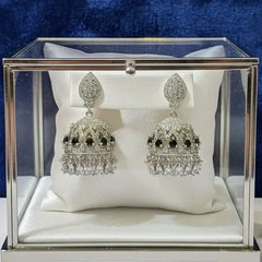 Zircon Luxury AD Mini Jhumki Cosmia