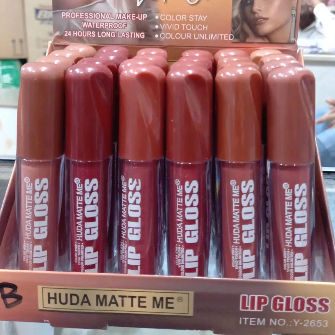Huda Matte Me 6pc Matte Lip Gloss EACH Set huda matte me