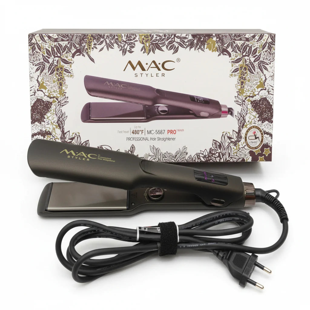 MAC Styler MC-5587 Pro Professional Hair Straightener MAC Styler