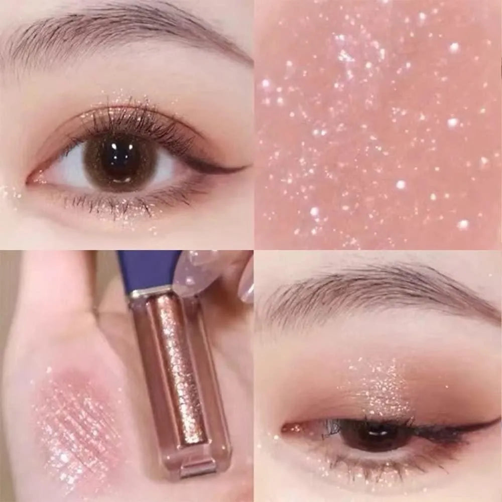 Romantic Charm Glitter Liquid Eyeshadow - Pack Of 4 Romantic Charm