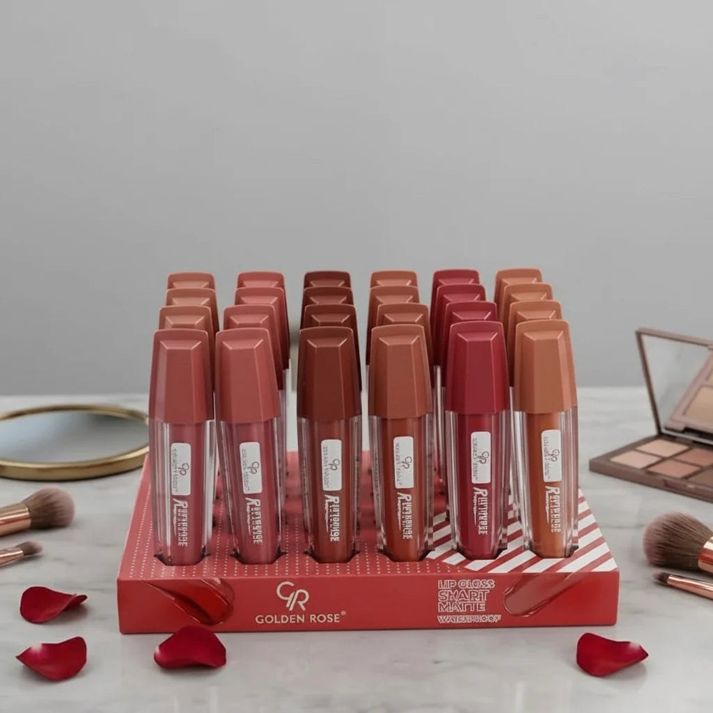 Golden Rose Smart Matte Waterproof Lip Gloss Golden Rose