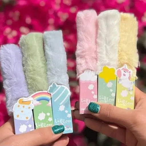 Cute Fur Lip Gloss Each Cosmia.pk