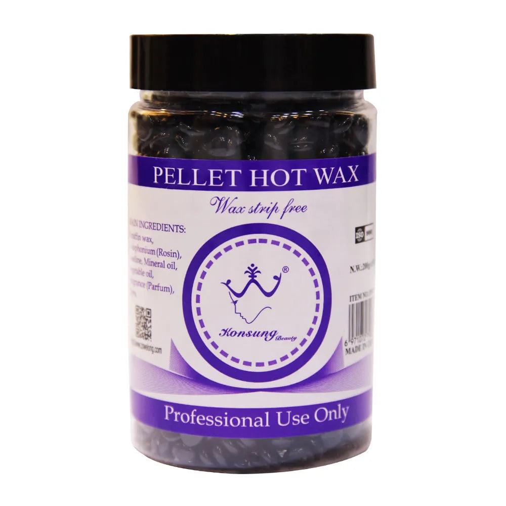 Konsung Beauty Pellet Hot Wax Strip Free Jar 200g Konsung Beauty