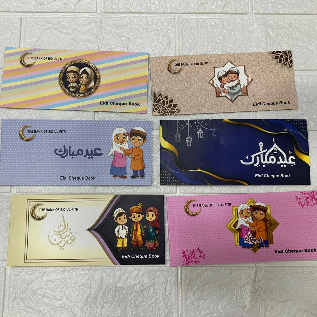 Eidi Cheque Book Style Envelopes – 10 Pages Cosmia.pk