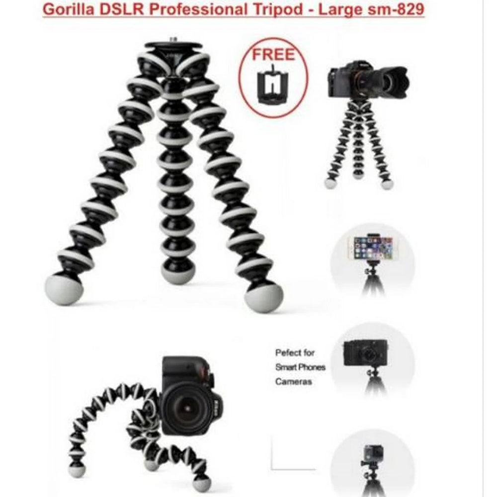 Gorilla Camera and Mobile Tripod Stand Cosmia.pk