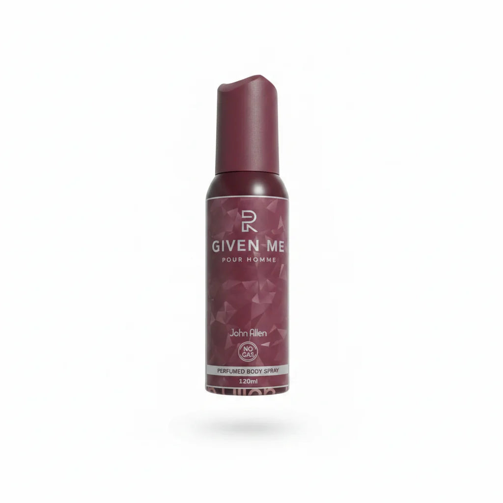 John Allen Given Me Perfumed Body Spray BS10 - 120ml John Allen