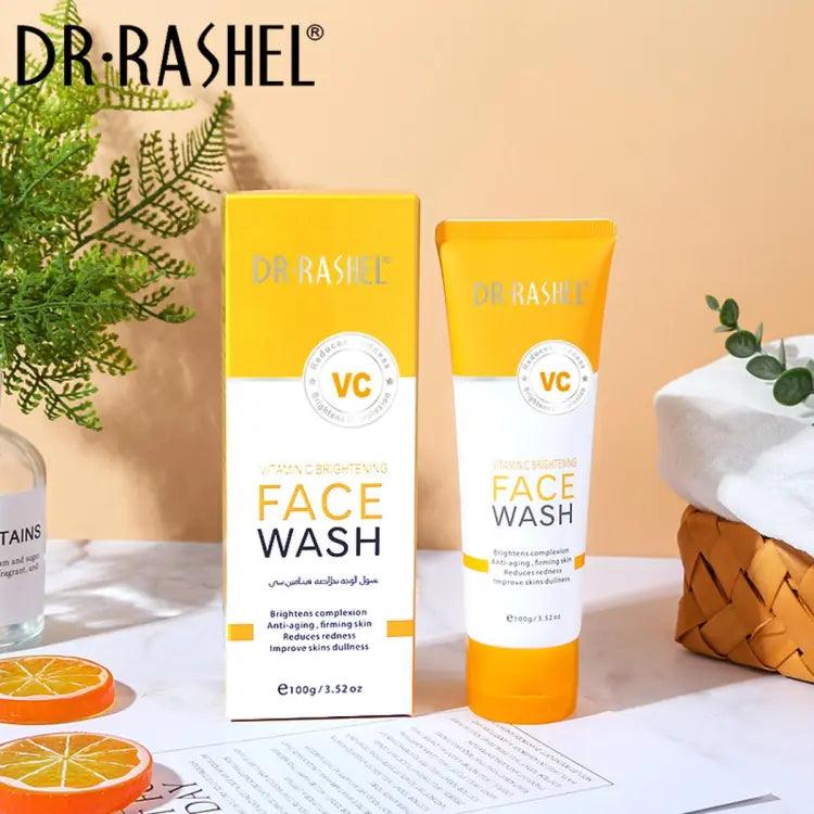 Dr Rashel Vitamin C Brightening Complexion Anti‑Aging Face Wash – 100g DR.Rashel